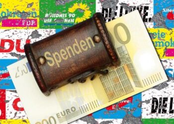 Trotz Spendenrekord: AfD bei Großspenden lediglich auf Platz 2