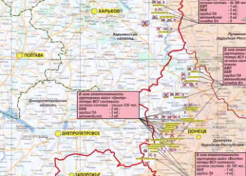 Ukrainischer Generalstab gesteht schwere Lage an der Front ein