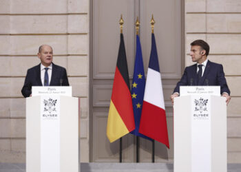 Zolldrohungen: Macron und Scholz wollen Trump Paroli bieten