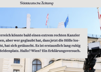 "Ein Volk, ein Kanzler, ein Kickl" – System-Medien gegen die FPÖ im Österreich-Bashing