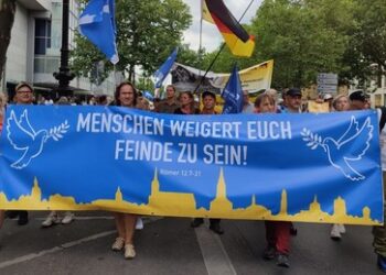 Den Frieden wählen: "Ich gebe dem Frieden meine Stimme"