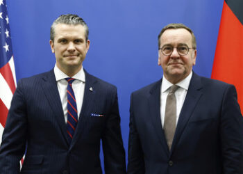 Hegseth und Pistorius besprechen in Brüssel Beilegung des Ukraine-Konflikts