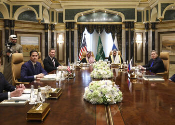 Ohne Einbeziehung der Europäer: USA-Russland-Gespräche in Saudi-Arabien begonnen