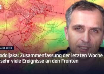 Podoljaka: Zusammenfassung der letzten Woche – sehr viele Ereignisse an den Fronten