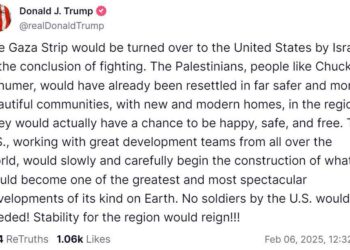 Trump: Israel wird Gaza nach Kriegsende an USA übergeben