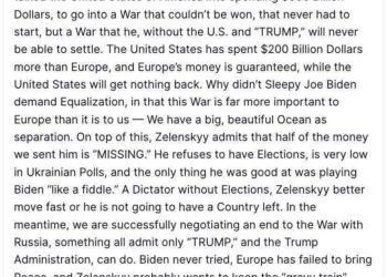 Trump nennt Selenskij einen "Diktator ohne Wahlen"