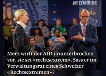 Weltwoche: Friedrich Merz jagt die AfD – und saß selbst beim "Rechtsextremen" am Tisch!
