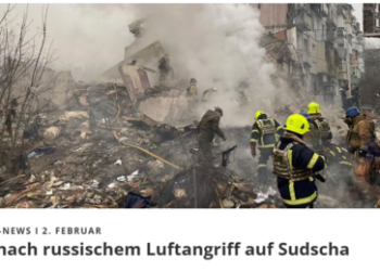 "Der Russe war's": (noch) ein Beispiel für öffentlich-rechtliche Kriegspropaganda