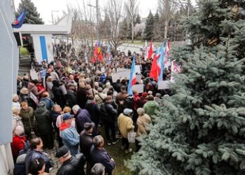 Chișinău: Kundgebung zur Unterstützung der verhafteten Gagausien-Chefin Guțul