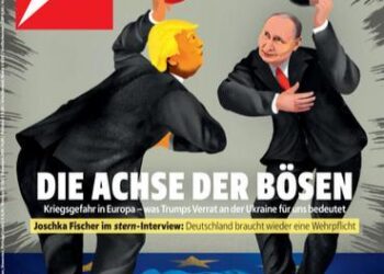 Deutsche Presse tief im Schützengraben: "Rückkehr vom Fronturlaub"