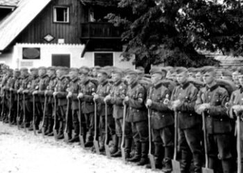 Grüner "Freiheitsdienst" oder: wie man Reichsarbeitsdienst und Volkssturm kreuzt