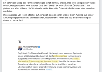 Kickl attackiert Stocker: "Hören Sie auf, die Bevölkerung für dumm zu verkaufen!"