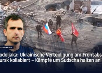 Podoljaka: Ukrainische Verteidigung am Frontabschnitt Kursk kollabiert – Kämpfe um Sudscha halten an
