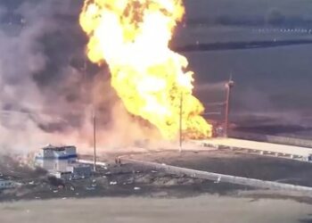 Russlands Außenministerium: Ukrainischer Luftangriff auf Gasstation Sudscha von London befohlen