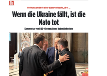 BILD: "Wenn die Ukraine fällt, ist die Nato tot" – Und das ist vielleicht gar nicht so schlecht
