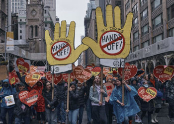 Linke Revolte: Anti-Trump-Demonstrationen in Washington und anderen US-Städten