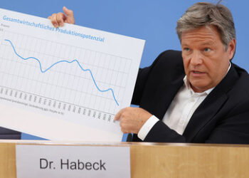 Null Prozent Wachstum - Habecks Abschiedsgruß als Wirtschaftsminister