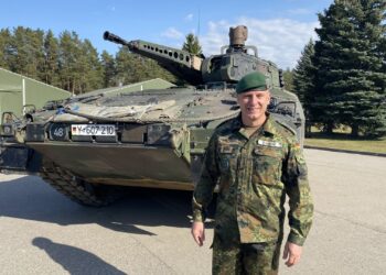 Nun ist es offiziell: Bundeswehrbrigade in Litauen in Dienst gestellt