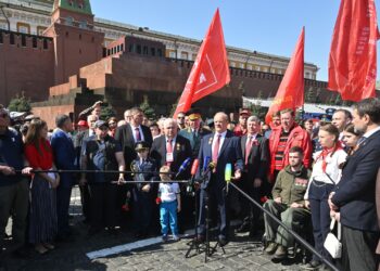 Russland feiert 155. Geburtstag Lenins