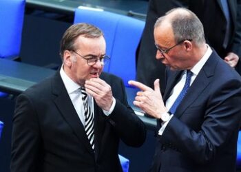 Schluckauf in der "GroKo" – Pistorius kritisiert Merz beim Vorstoß zum Thema Taurus-Lieferungen