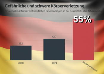 Vergewaltigung, Raub, Mord: Anteil nichtdeutscher Täter wächst
