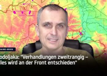 Podoljaka: "Verhandlungen zweitrangig – alles wird an der Front entschieden"