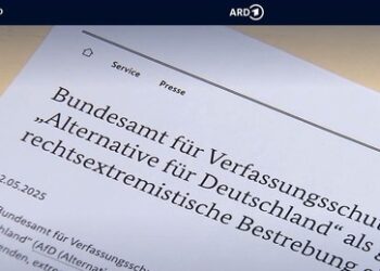 "Überparteiliche" ARD fordert AfD-Verbot