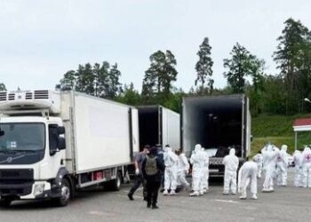 6.000 Soldatenleichen werden antirussische Propaganda