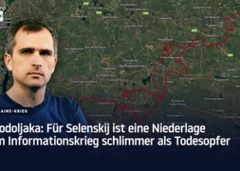 Podoljaka: Für Selenskij ist eine Niederlage im Informationskrieg schlimmer als Todesopfer