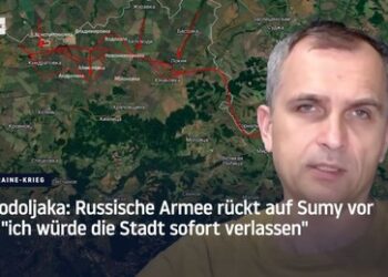 Podoljaka: Russische Armee rückt auf Sumy vor – "Ich würde die Stadt sofort verlassen"