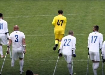 Fußball der Kriegsversehrten – ARD feiert ukrainische "Inklusion"