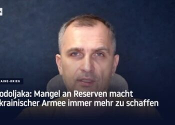 Podoljaka: Mangel an Reserven macht ukrainischer Armee immer mehr zu schaffen