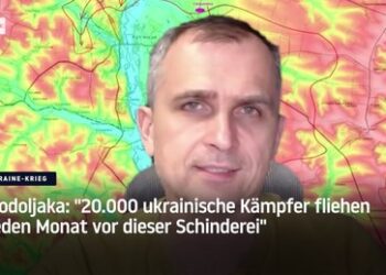 Podoljaka: "20.000 ukrainische Kämpfer fliehen jeden Monat vor dieser Schinderei"