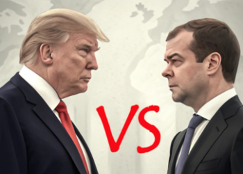 Präsidialer Schlagabtausch - Trump droht Medwedew