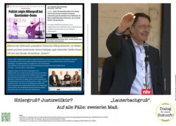 Verurteilte soll in der Causa "Lauterbachs Hitlergruß" auf Druck der Staatsanwaltschaft mehr zahlen