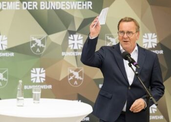 Wie Pistorius den Deutschen ein Fadenkreuz auf die Stirn malt