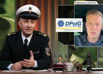 Bundespolizist Manuel Ostermann verklagt Jan Böhmermann