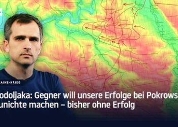 Podoljaka: Gegner will unsere Erfolge bei Pokrowsk zunichte machen – bisher ohne Erfolg