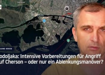Podoljaka: Intensive Vorbereitungen für Angriff auf Cherson – oder nur ein Ablenkungsmanöver?