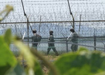 Warnschüsse an Grenze zwischen beiden Koreas