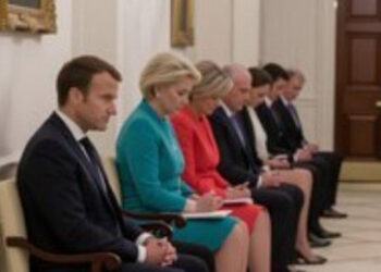 Warten im Weißen Haus