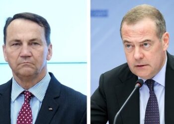 Medwedew kontert Sikorski: Flugverbotszone über Ukraine bedeutet Krieg NATO gegen Russland