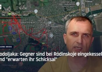 Podoljaka: Gegner sind bei Ródinskoje eingekesselt und "erwarten ihr Schicksal"