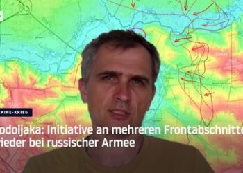 Podoljaka: Initiative an mehreren Frontabschnitten wieder bei russischer Armee