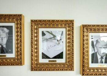 Typisch Trump – Bidens Bild in der neuen Präsidentengalerie im Weißen Haus sorgt für Diskussionen