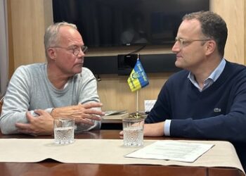 "Es ist Putin, der Krieg will" – Beide Koalitionschefs "überraschend" in Kiew eingetroffen