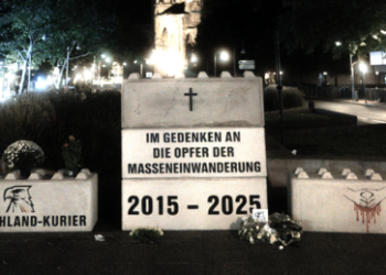 "Merkel-Lego" spurlos entfernt – Polizei baut "Mahnmal" für Opfer der Massenmigration in Berlin ab