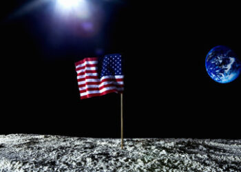 Der Westen teilt den Mond auf