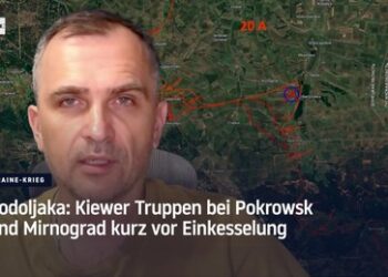 Podoljaka: Kiewer Truppen bei Pokrowsk und Mirnograd kurz vor Einkesselung
