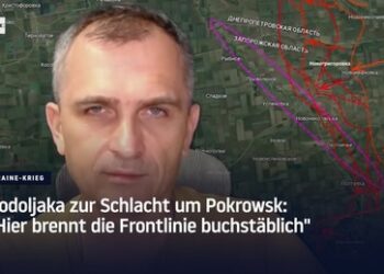 Podoljaka zur Schlacht um Pokrowsk: "Hier brennt die Frontlinie buchstäblich"